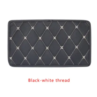 1 PC Universal Car Armrest Mat Waterproof Auto Storage Box Mats Leather Cushion Cover Pad Car Interior Protector Accessories