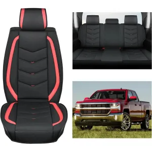 2007-2024 Chevy Silverado GMC Sierra 1500 2500HD 3500HD Double Cab Extended Cab Crew Cab Seat Covers