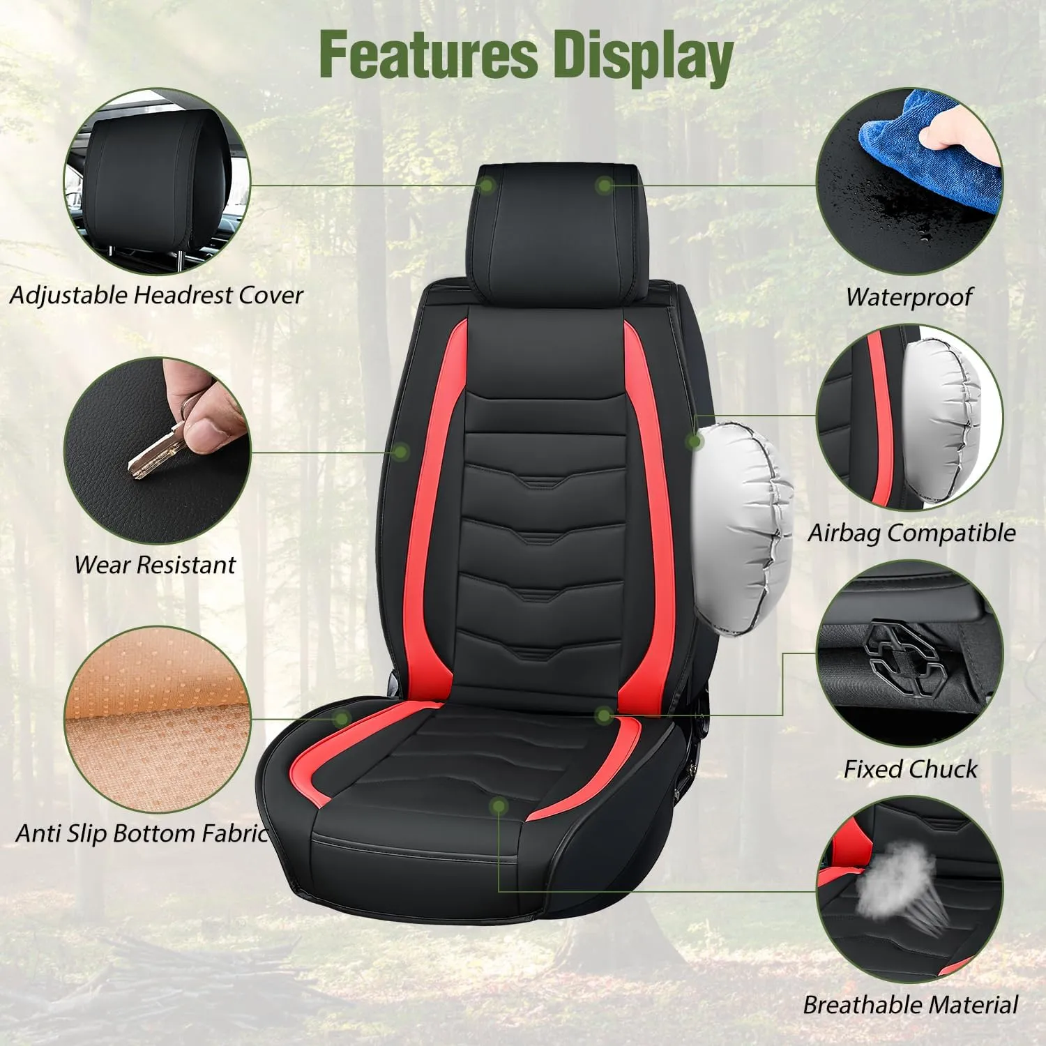 2008-2024 Toyota Tundra Front Seat Covers