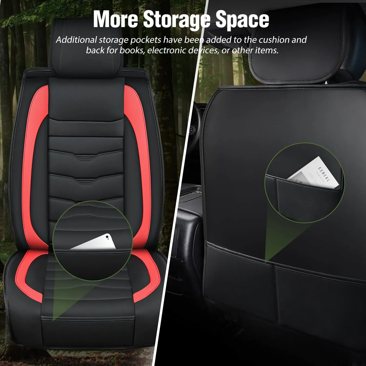 2008-2024 Toyota Tundra Front Seat Covers