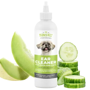 4-in-1 Ear Cleaner for Dogs & Cats - Cleaning Solution for Healthy Ears