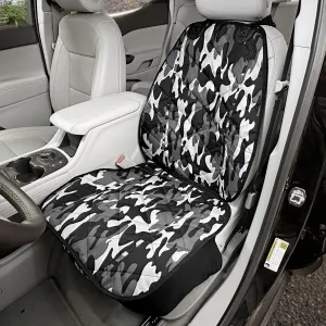 4Knines Front Seat Cover for Dogs - USA Based Company (Camo)