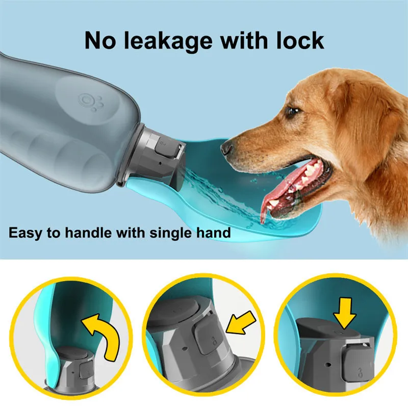 800ml Dogs Water Bottle, Pet Water Cup