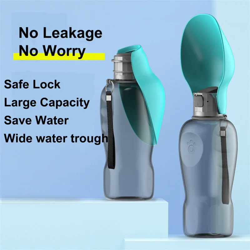 800ml Dogs Water Bottle, Pet Water Cup