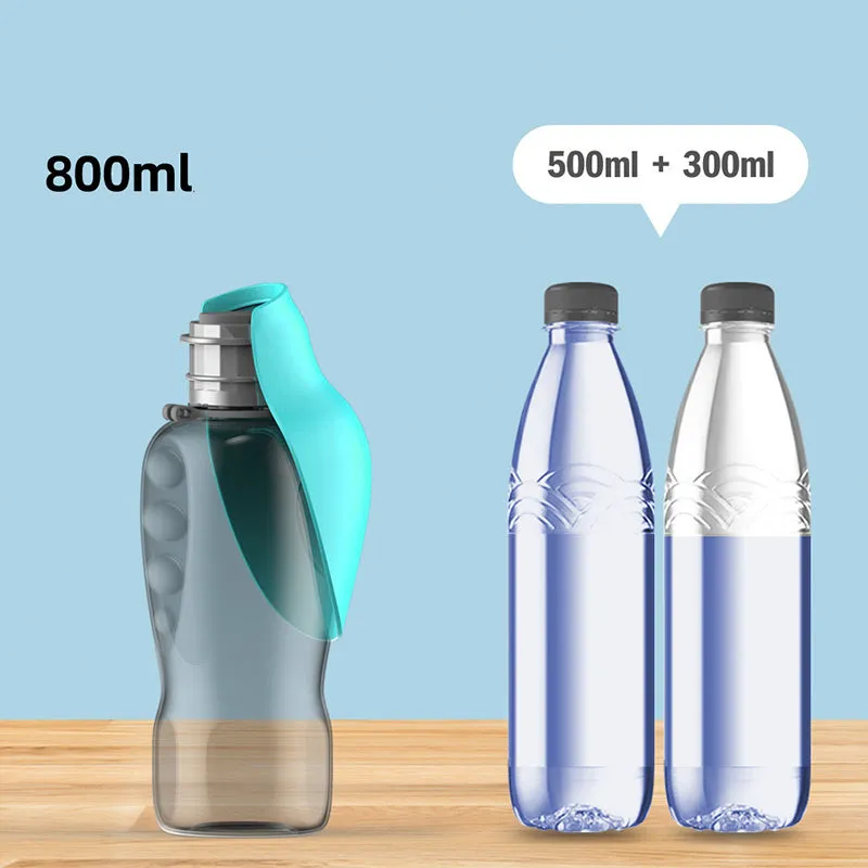 800ml Dogs Water Bottle, Pet Water Cup