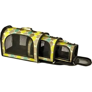 A&E Cage Company The Excursion Small Animal Soft Sided Pet Carrier - Tan - 13 X 11 X 11 In