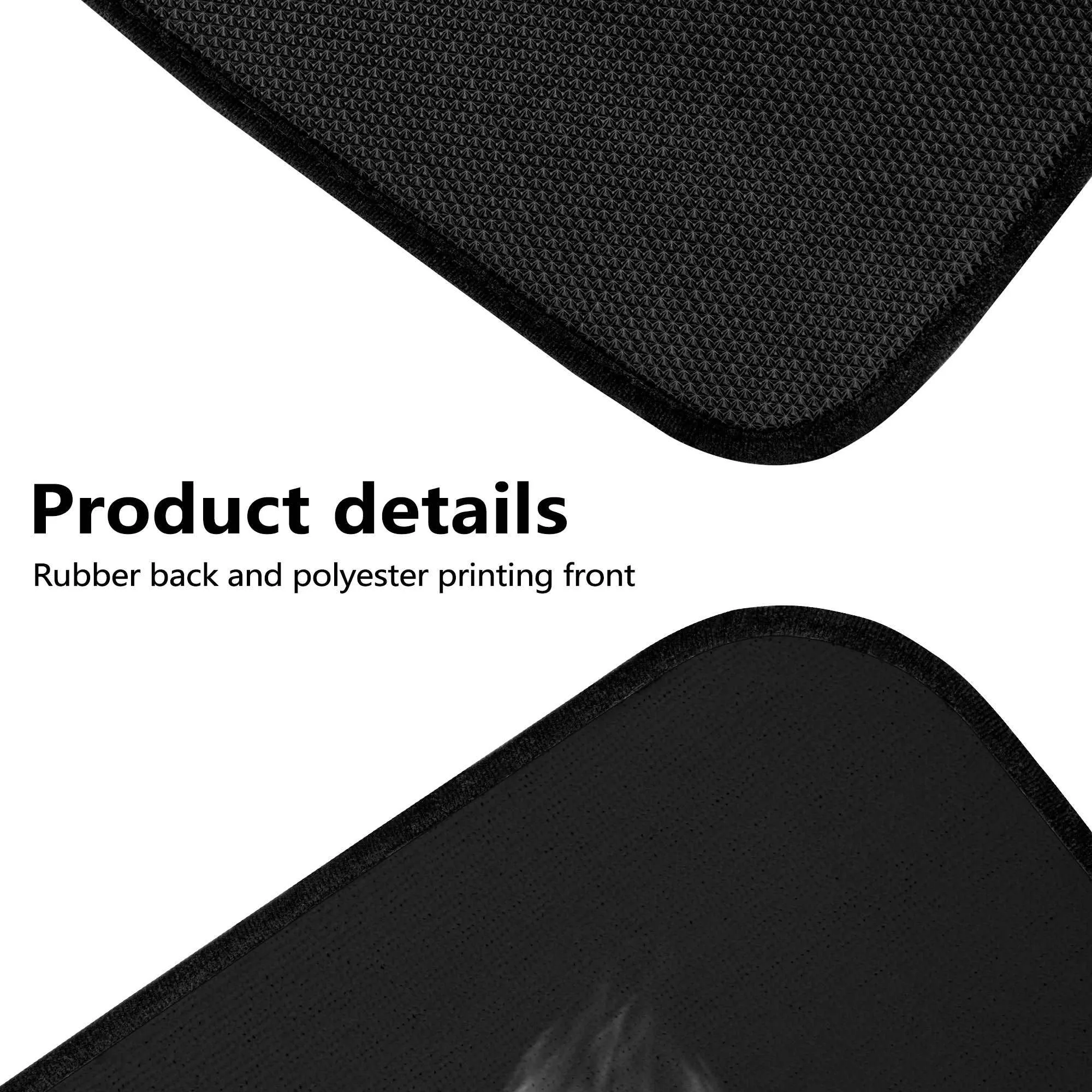 Angry Eyes 4PC Floor Mat Set