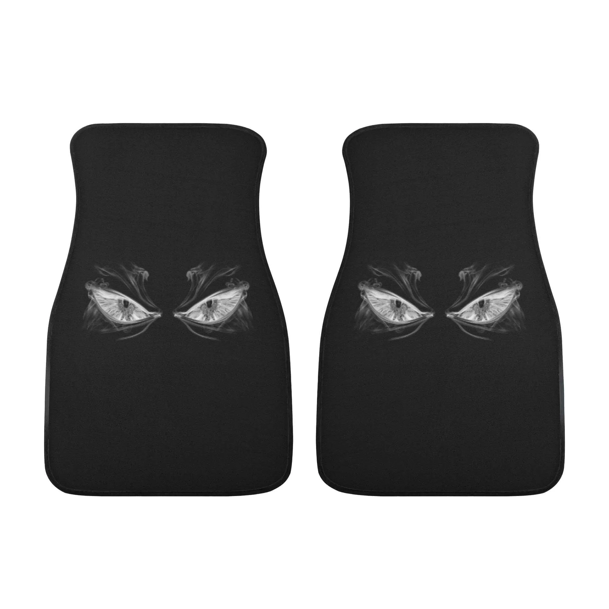 Angry Eyes 4PC Floor Mat Set