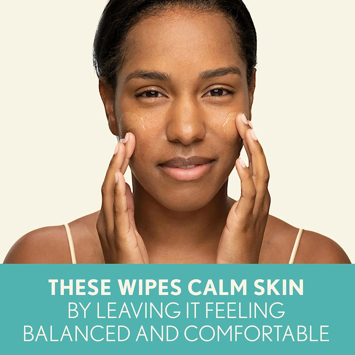 Aveeno Calm   Restore Unscented Makeup Remover Face Wipes, Fragrance Free Facial Cleansing Towelettes with Oat Extract & Calming Feverfew Leave Skin Feeling Soothed, Alcohol Free, 25 ct