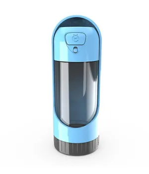 blue 300ml pet travel cup, portable outdoor drinking cup with filter AZ19885