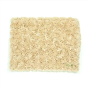 Camel  Curly Sue Blanket By Susan Lanci