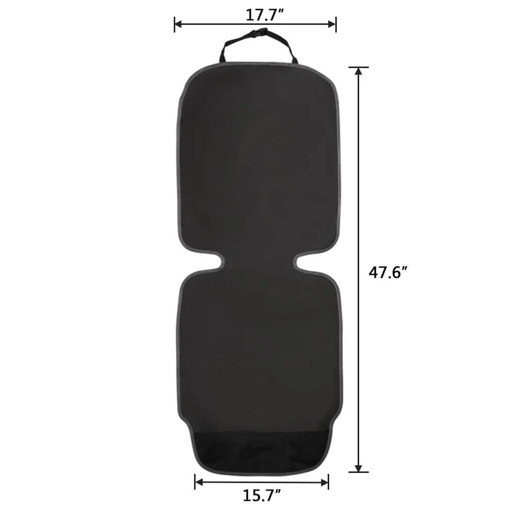 Car Seat Protector Cover For Baby Kids w/ Waterproof Leather
