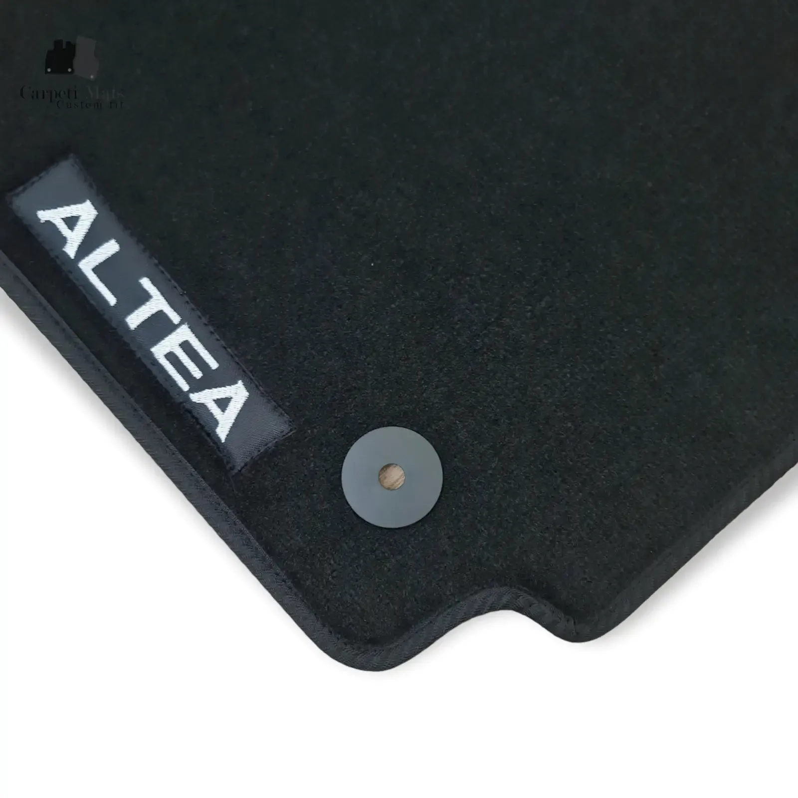 Carpet Car Floor Mats Velour for Seat Altea XL 2006->logo
