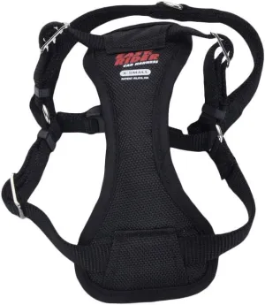 Coastal - Easy Rider - Adjustable Dog Car Harness, Black, XSM (12"-18")