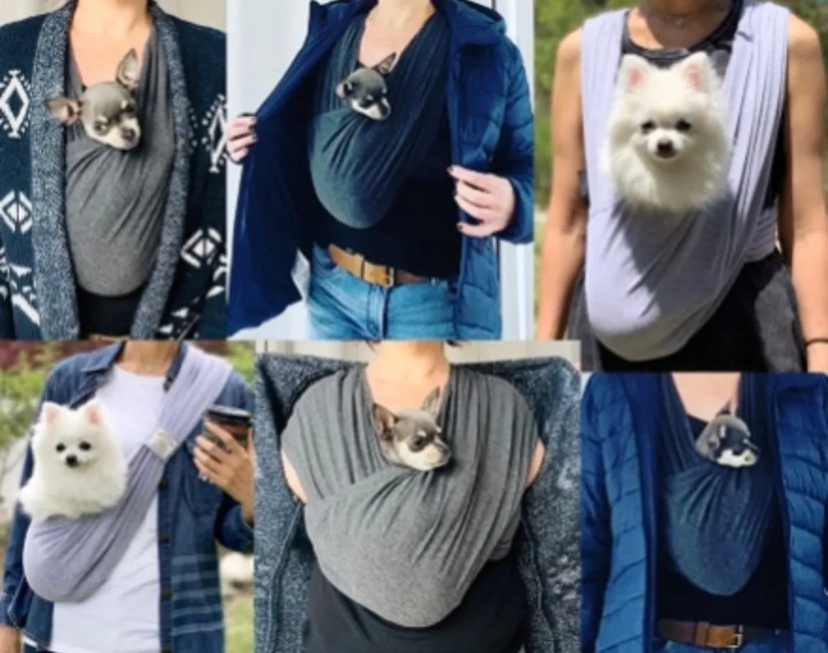 Convertible pet sling carrier