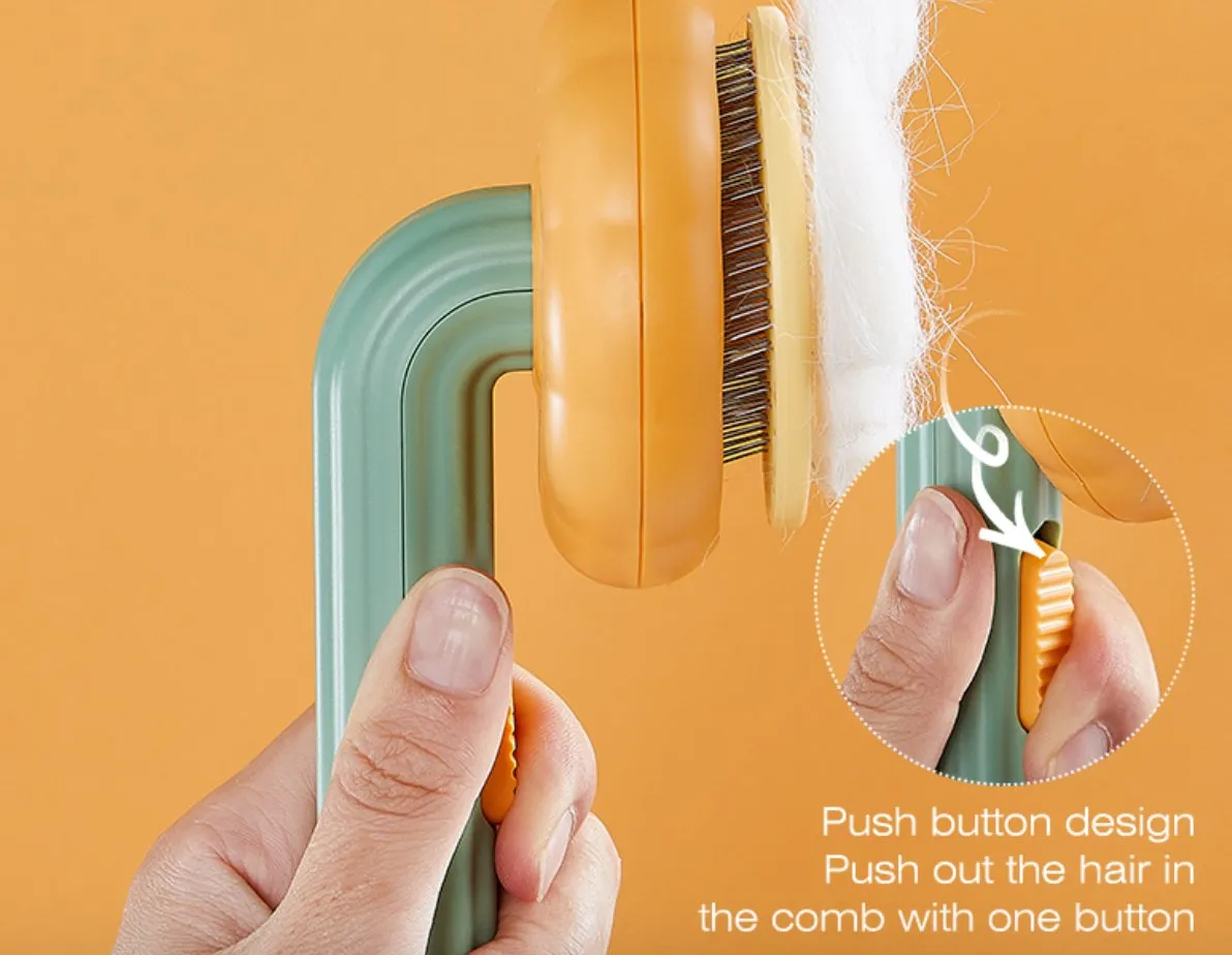 Deshedding Pet Brush in White