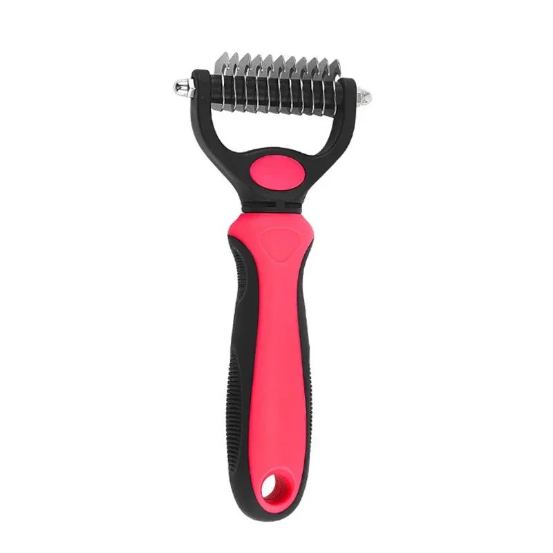 Dog Pet Grooming Rake Deshedding Brush