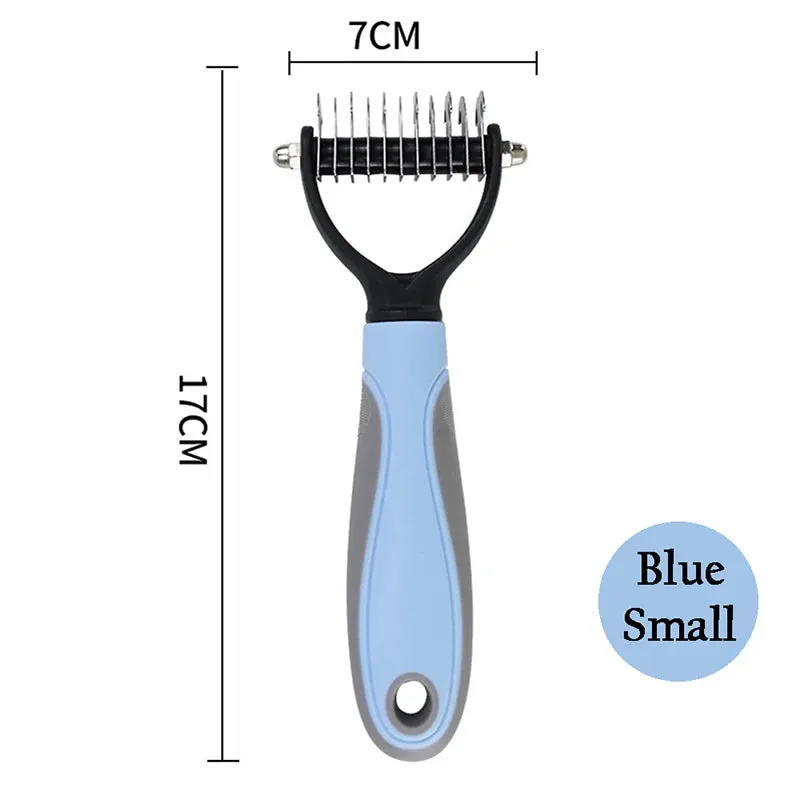 Dog Pet Grooming Rake Deshedding Brush