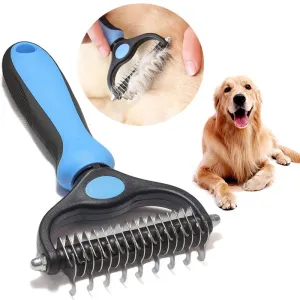 Dog Pet Grooming Rake Deshedding Brush