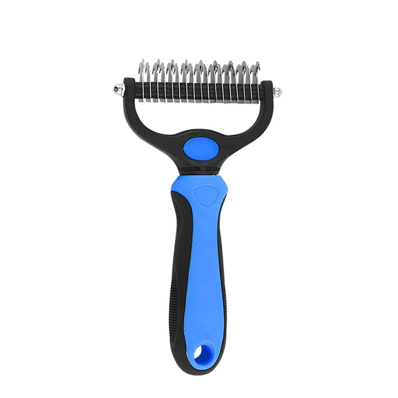 Dog Pet Grooming Rake Deshedding Brush