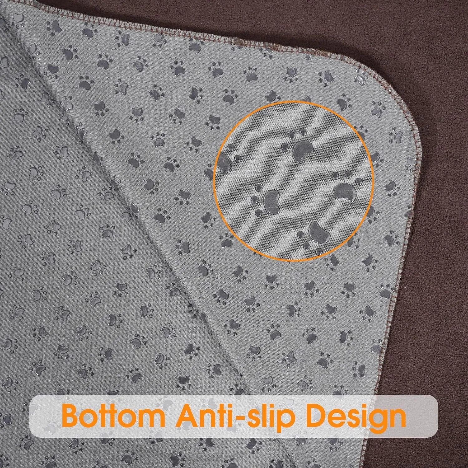 Extra Large Reusable Dog Pee Pad, Washable Pet Whelping Mat with Non-Slip Puppy Playpen, Fast Absorbency, Training Mat for Floor, Crate, Sofa, Bed