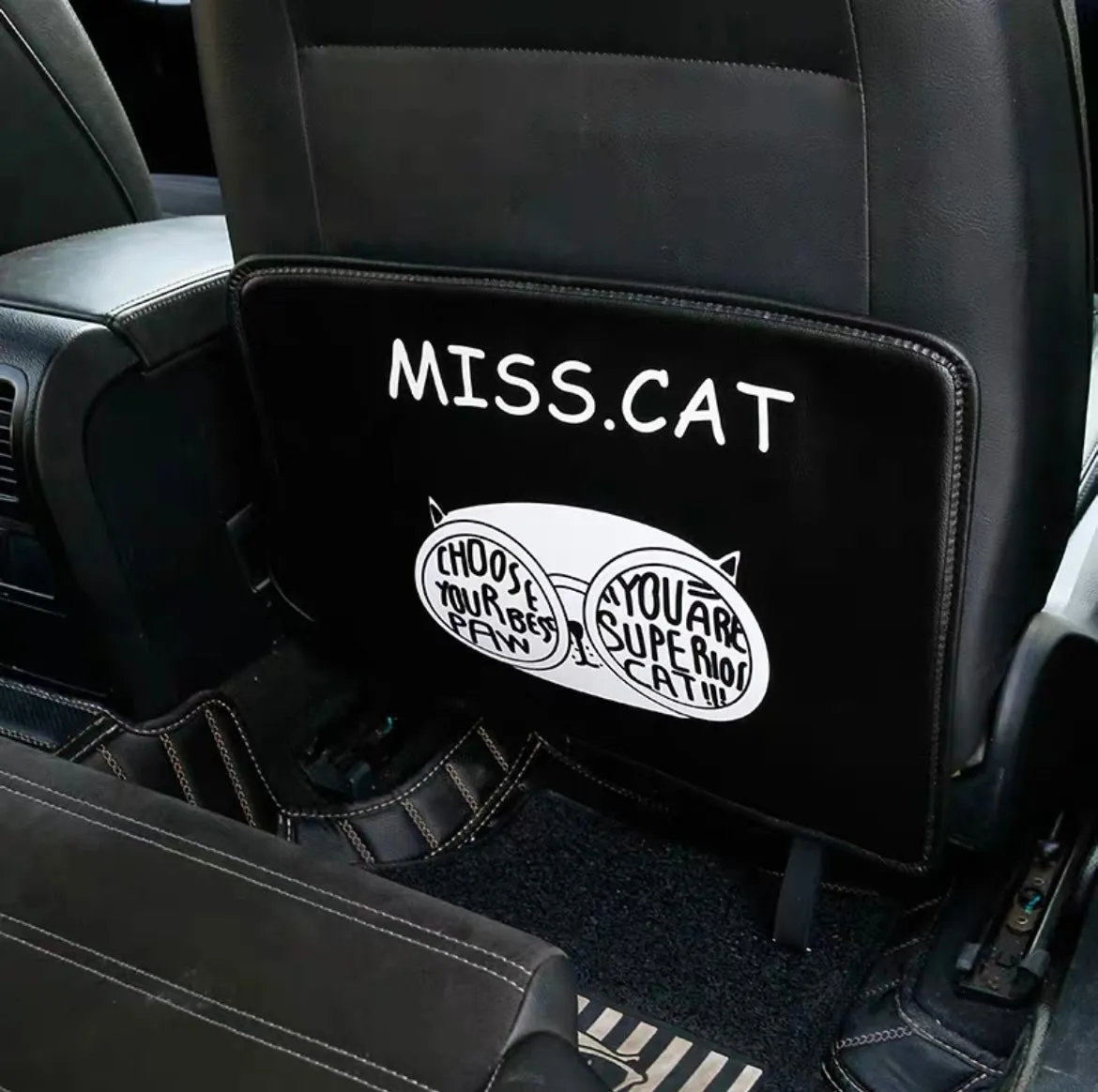 Fashion Style Car Seat Back Protector / Kick Mat