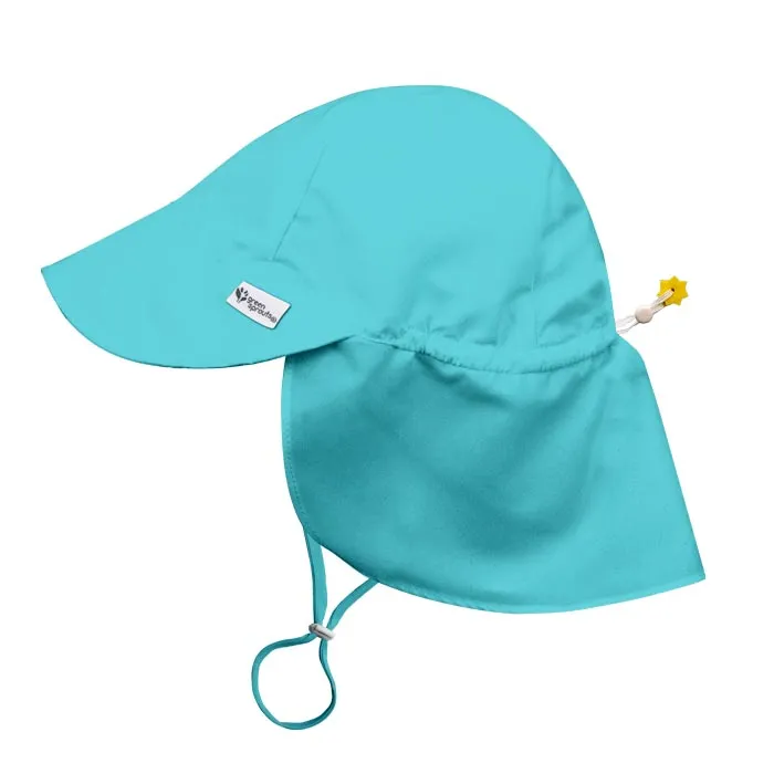 Green Sprouts Eco Flap Hat UPF 50 
