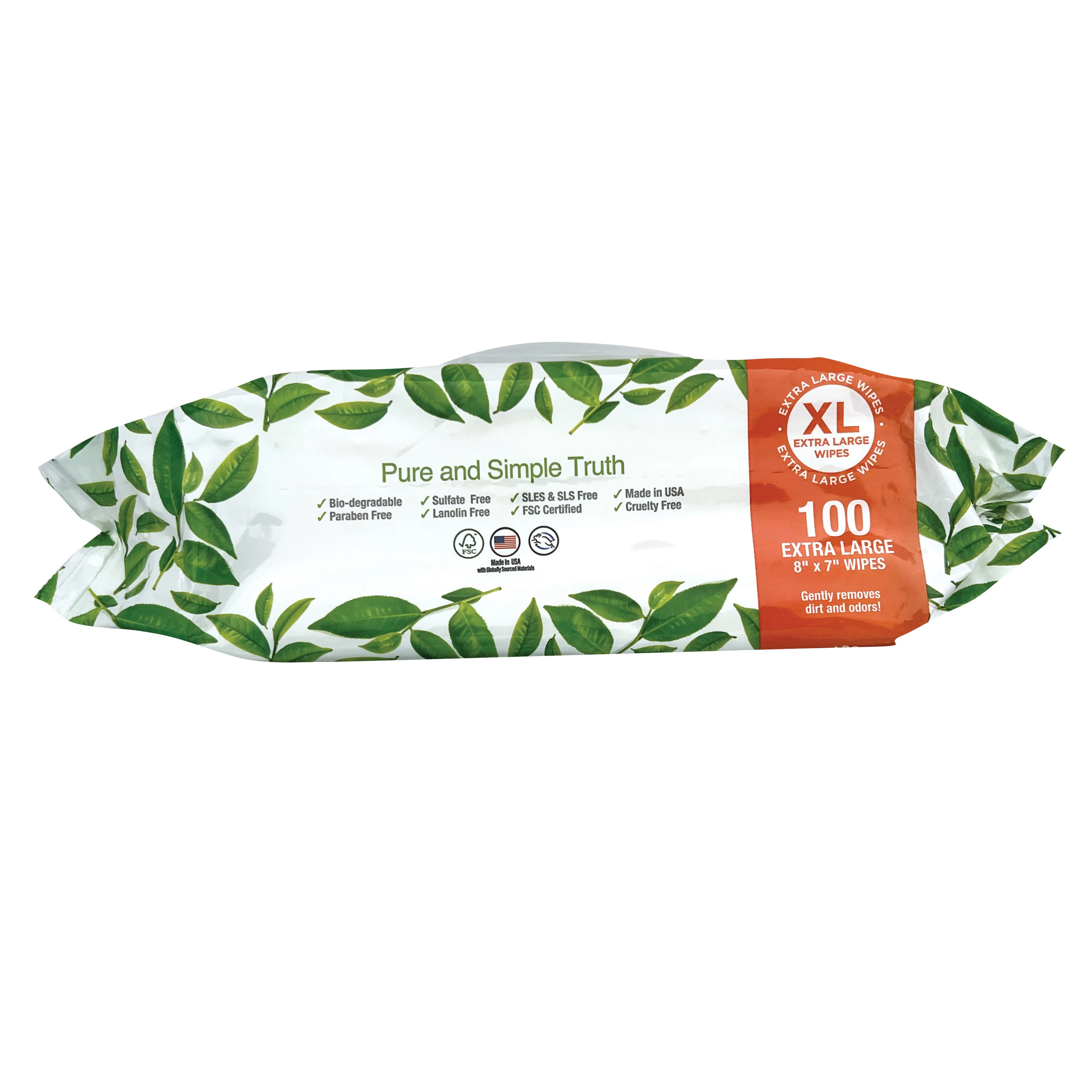 Grooming and Cleansing Wipes (Fragrance-Free)