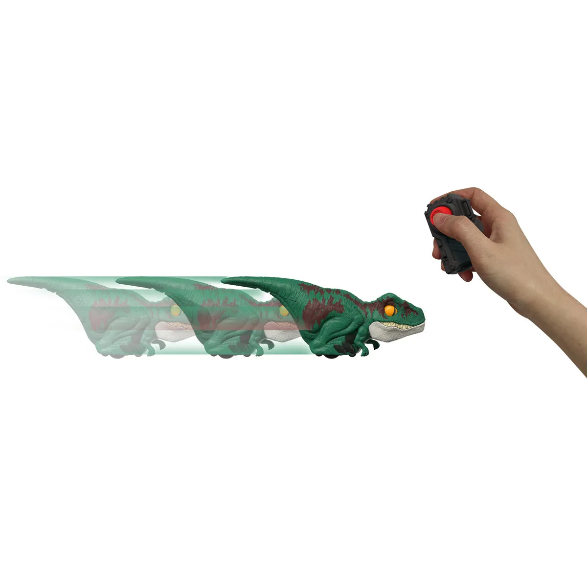 Jurassic World Dominion Uncaged - Click Tracker Velociraptor Dinosaur
