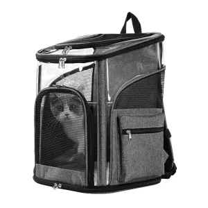 LIFEBEA Cat Pet Carrier Backpack - Dog Puppy Travel Space Carrier Bag