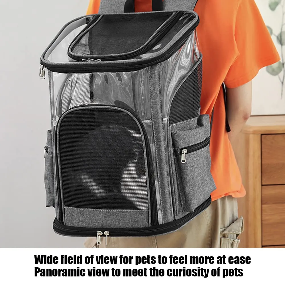 LIFEBEA Cat Pet Carrier Backpack - Dog Puppy Travel Space Carrier Bag
