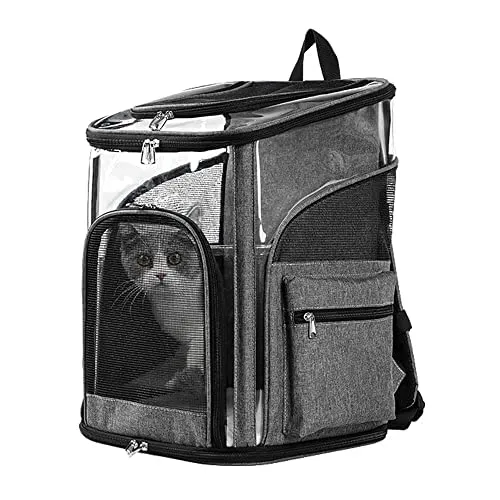 LIFEBEA Cat Pet Carrier Backpack - Dog Puppy Travel Space Carrier Bag