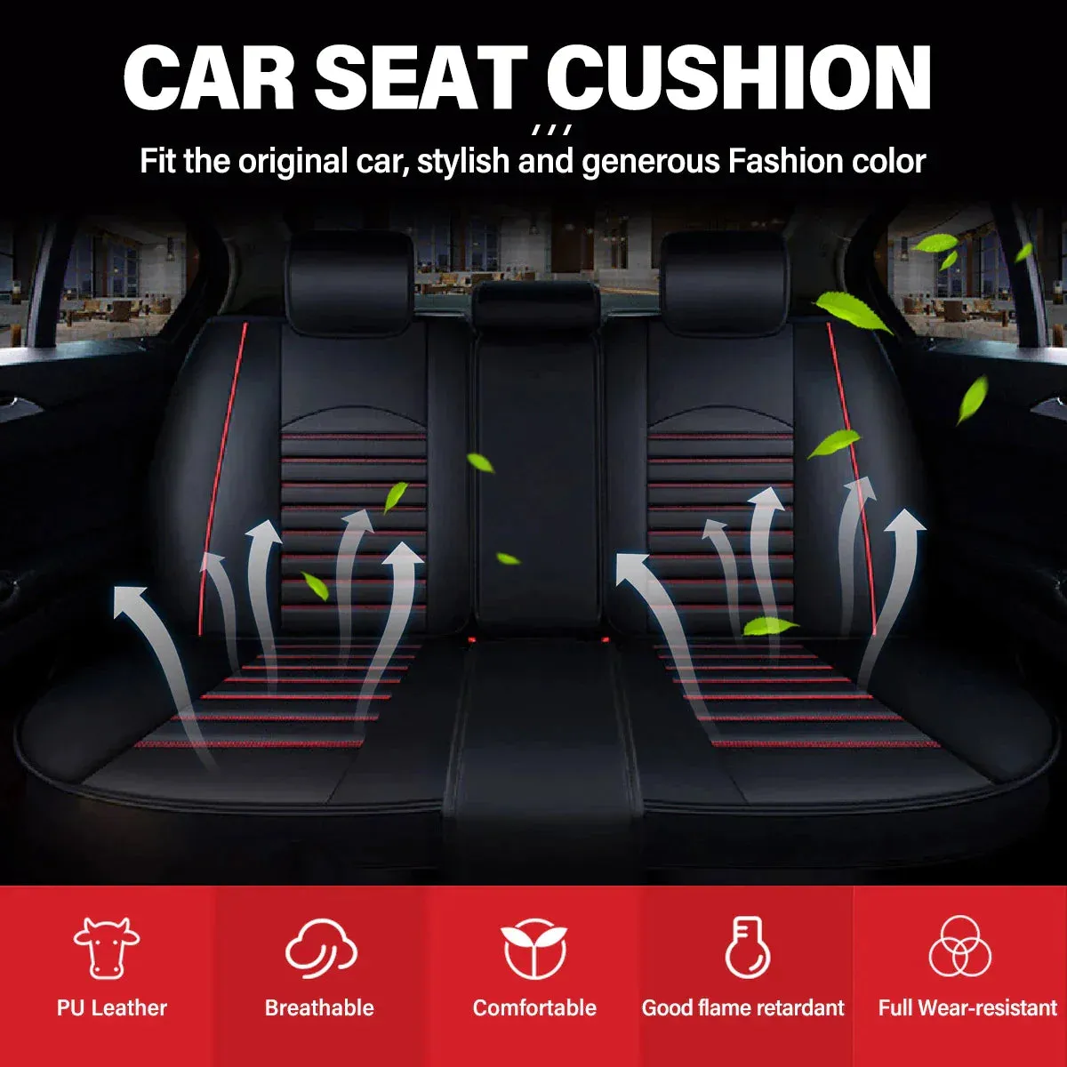 LJ32-Car Covers Car Rear Seat Mat