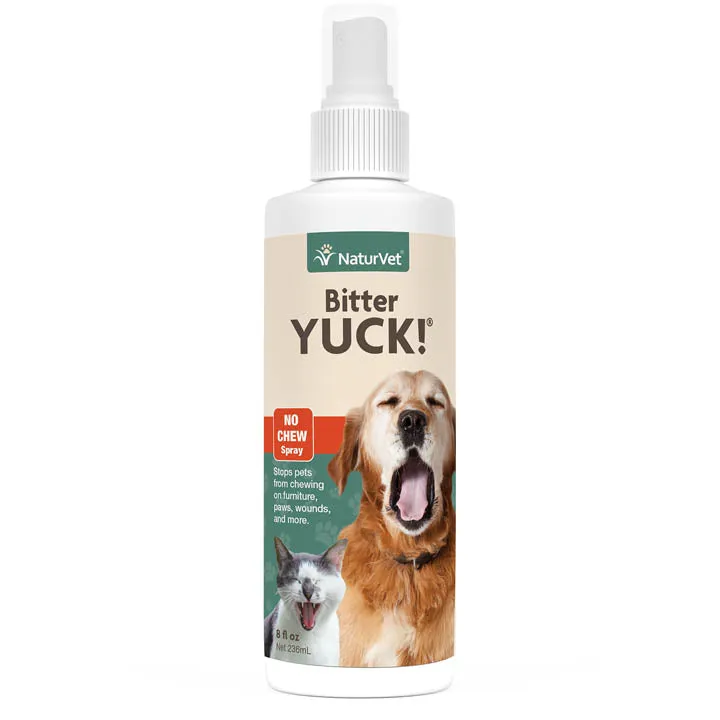 NaturVet Bitter Yuck No Chew Spray 8 oz.