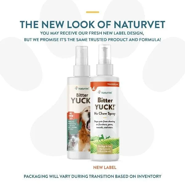 NaturVet Bitter YUCK! No Chew Spray for Cats & Dogs