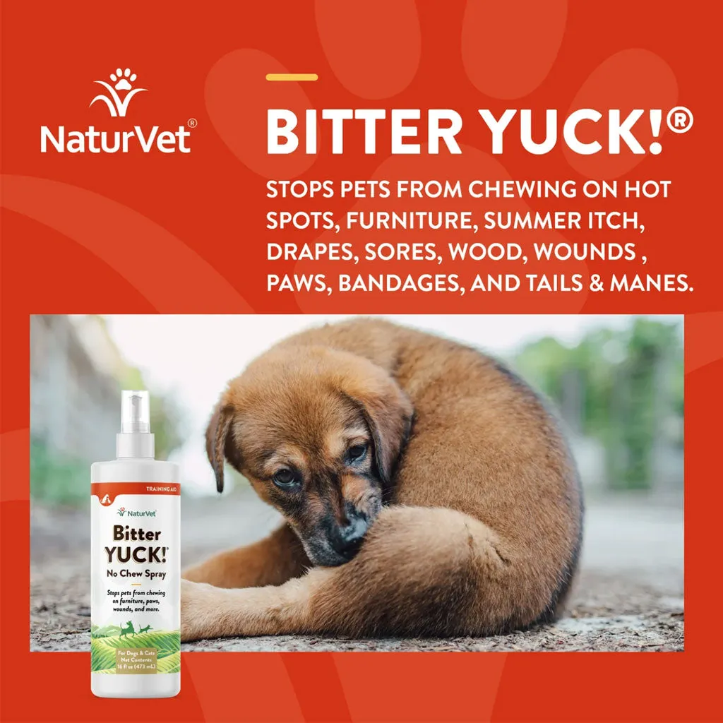 NaturVet Bitter Yuck! No Chew Spray for Dogs & Cats
