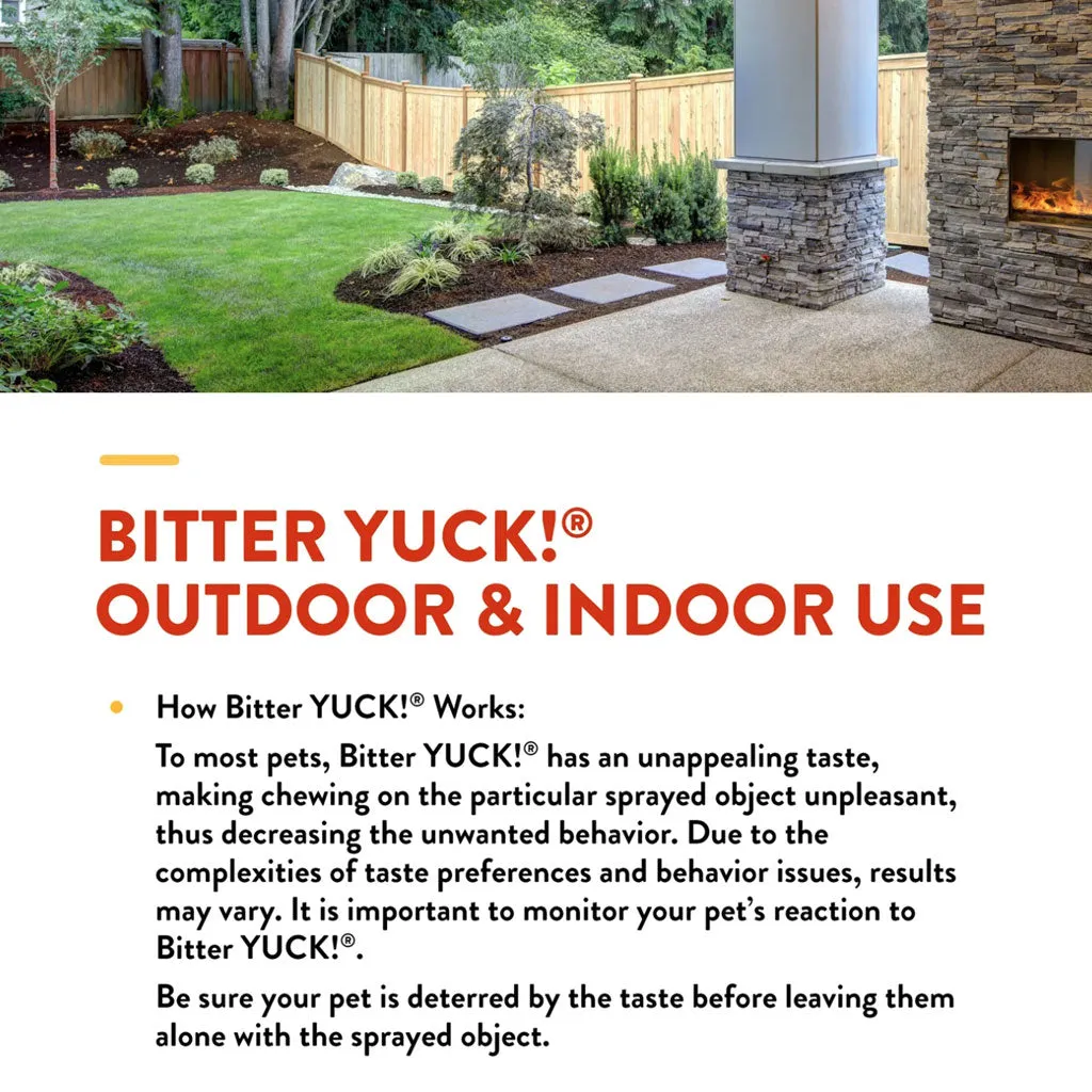 NaturVet Bitter Yuck! No Chew Spray for Dogs & Cats