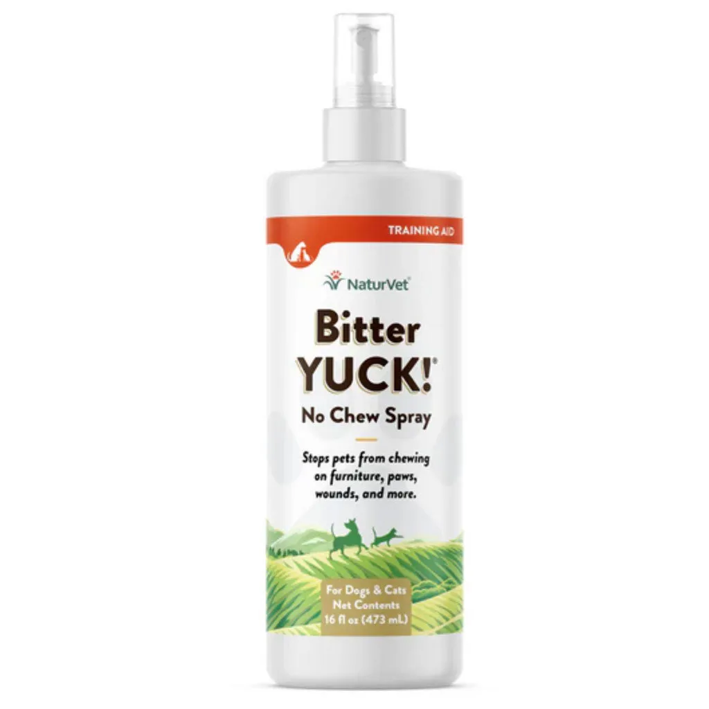 NaturVet Bitter Yuck! No Chew Spray for Dogs & Cats