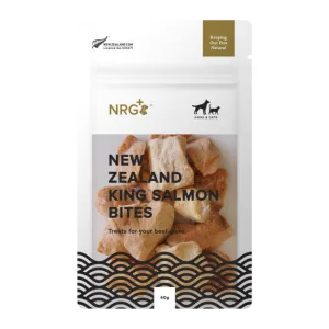 NRG Freeze Dried Bites NZ King Salmon Bites
