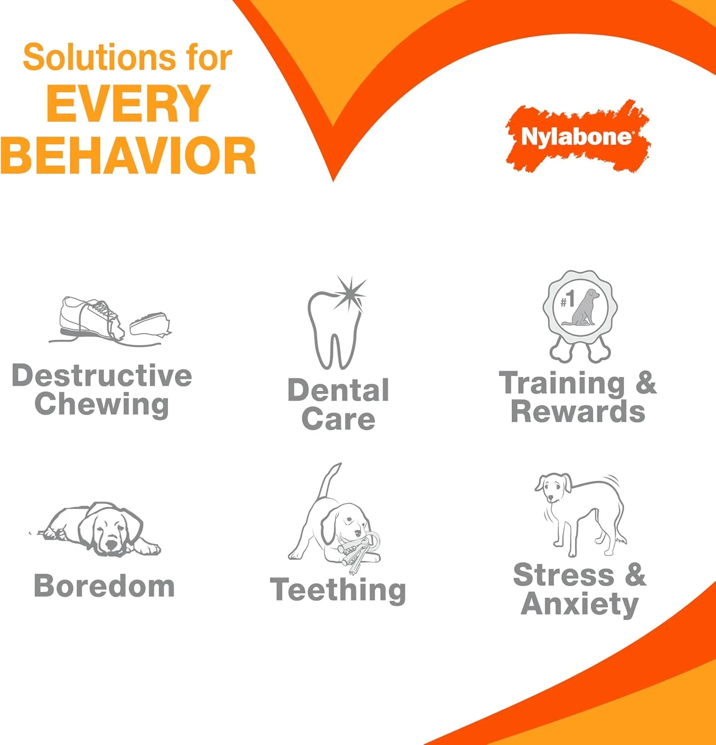 Nylabone Textured Bone Power Chew Toy for Dogs, Durable & Tough Dog Toys for Aggressive Chewers, Beef Jerky Flavor, X-Large Dogs - Over 50 Ibs, 1 Count