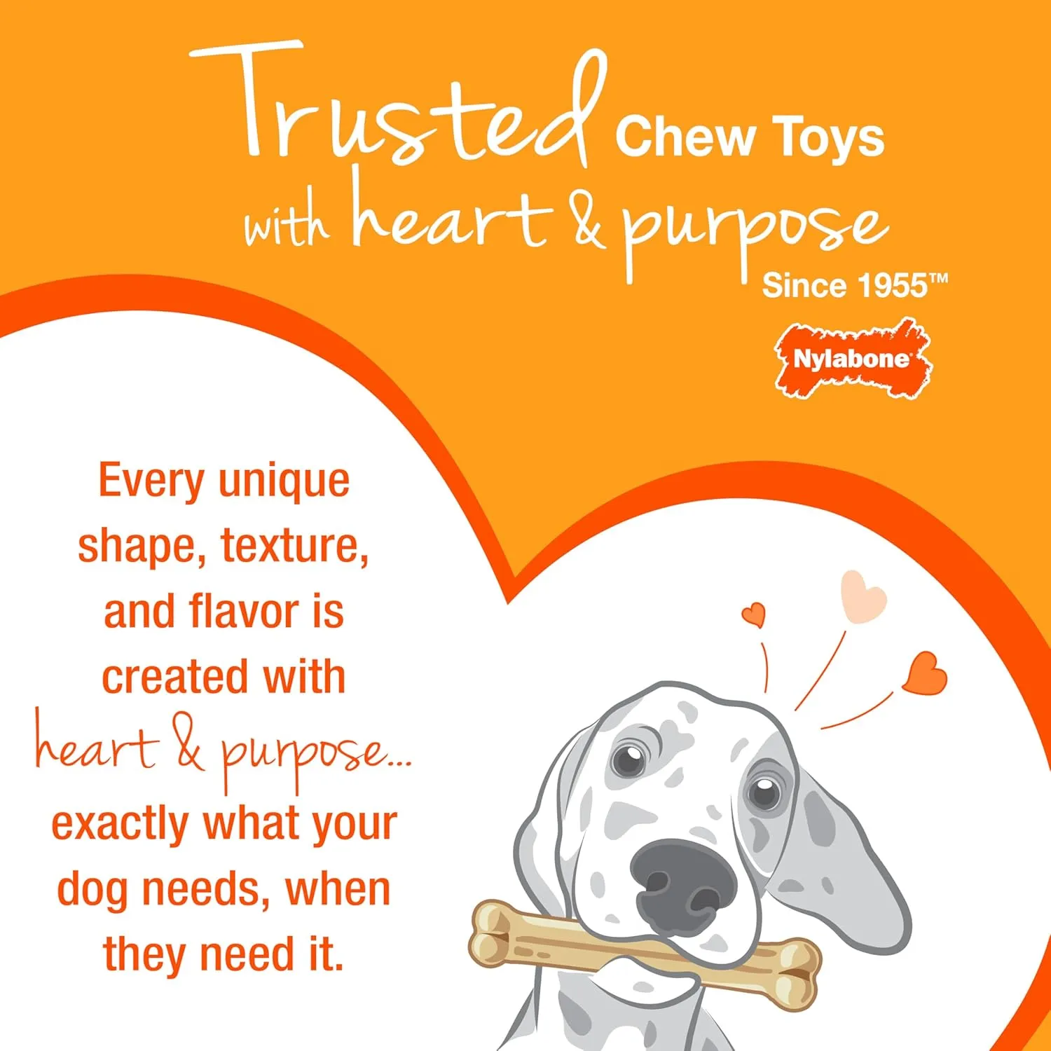 Nylabone Textured Bone Power Chew Toy for Dogs, Durable & Tough Dog Toys for Aggressive Chewers, Beef Jerky Flavor, X-Large Dogs - Over 50 Ibs, 1 Count