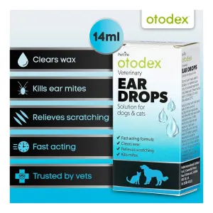 Otodex 14ml Veterinary Ear Drops