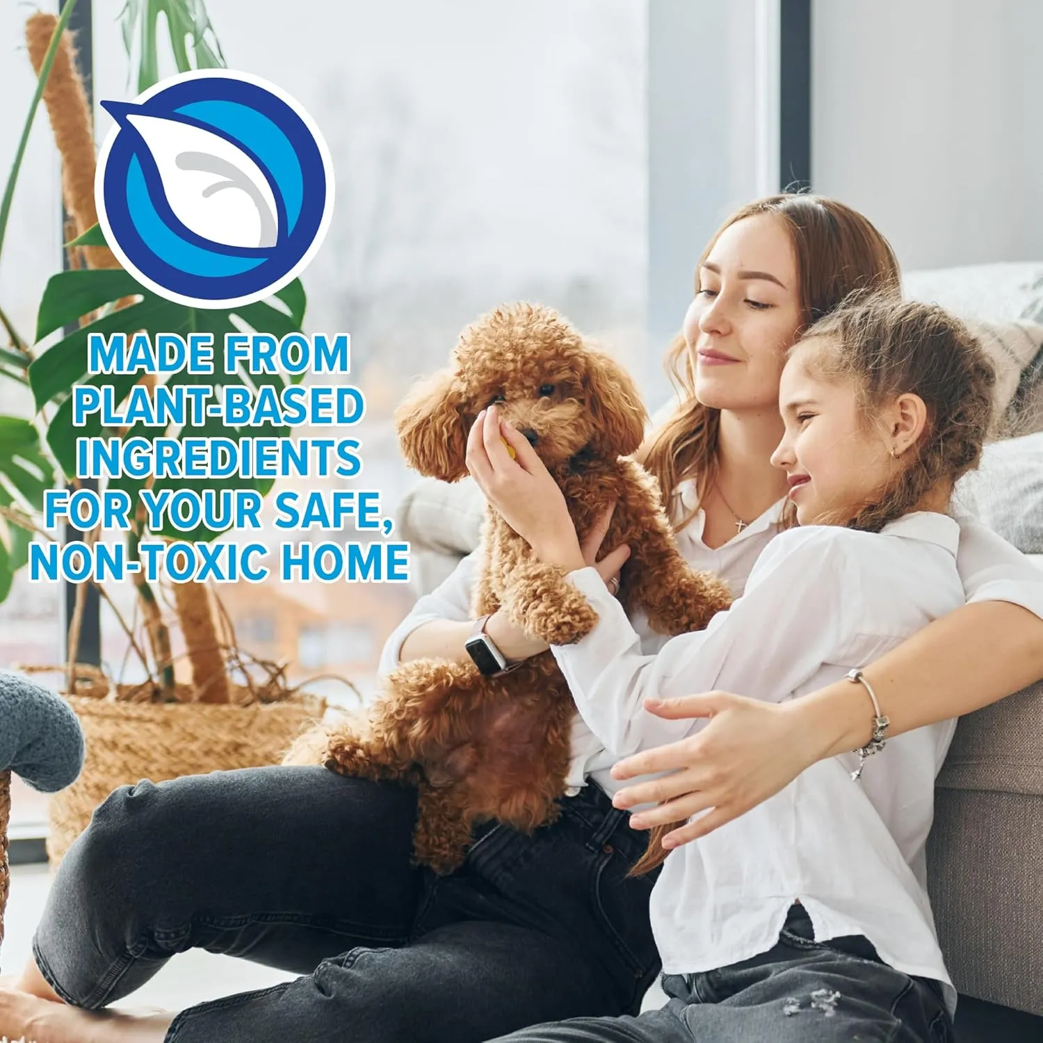 peepatrol Pet Stain   Odor Eliminator - 32 oz Spray Bottle (4 Pack) - Professional Strength Advanced Formula Tackles Biological Messes on Fabric, Carpet, and More