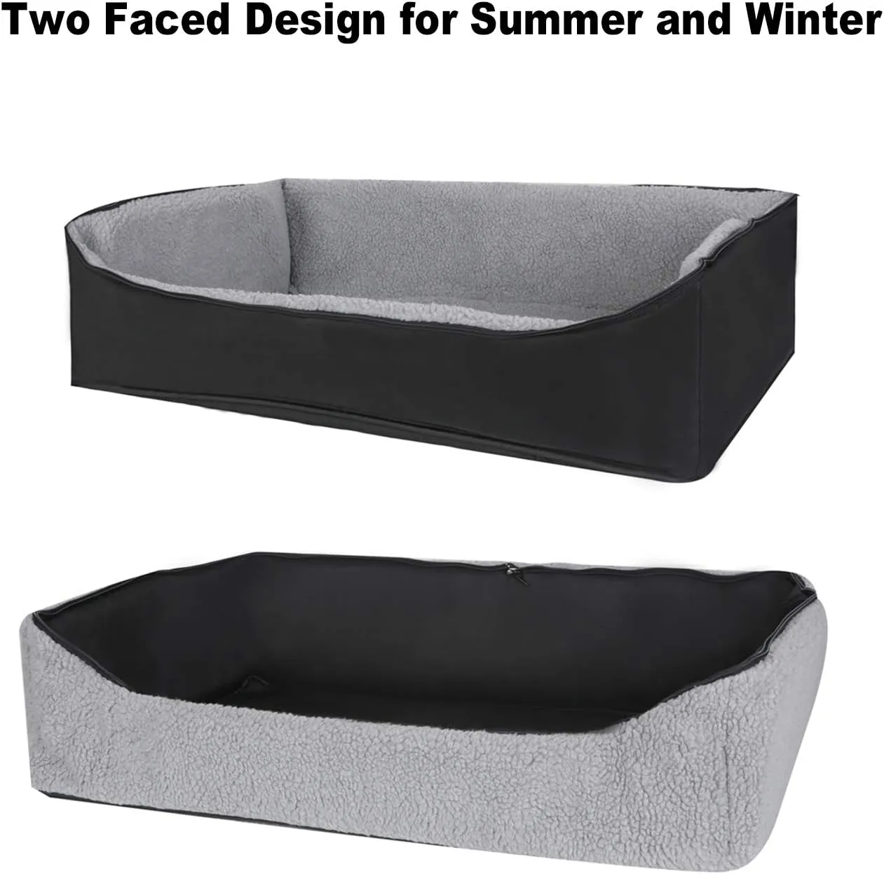 Pet Booster Seat for Medium Large Dogs Lookout Dog Car Seat Safety Pets Vehicles Bed for Back Seat 29" L x 19" W x 14" H, Black