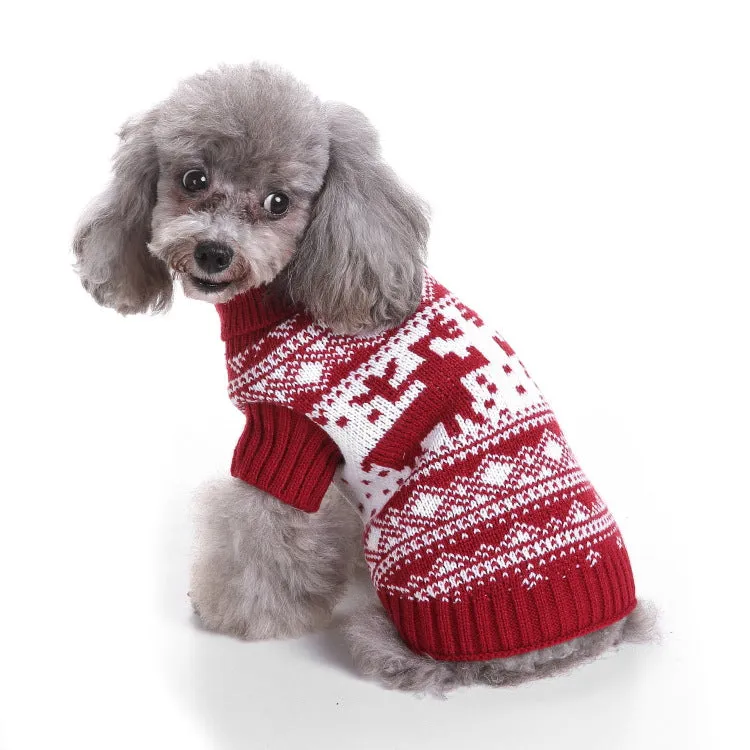 Pet Knitted Sweater Pet Plus Pullover