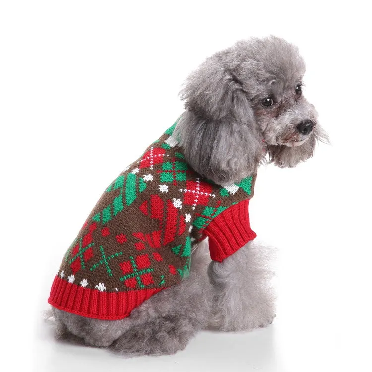 Pet Knitted Sweater Pet Plus Pullover