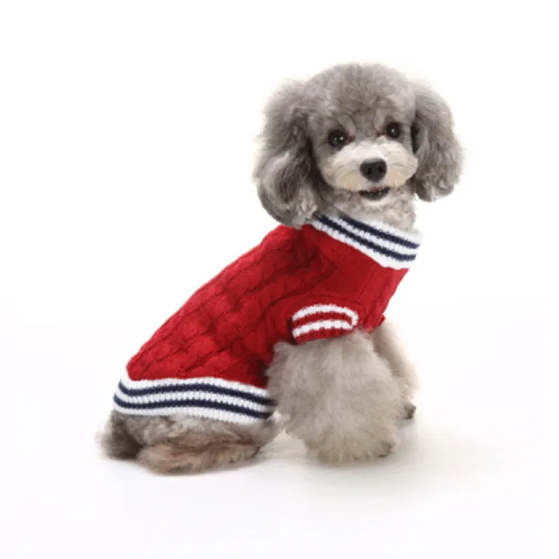 Pet Knitted Sweater Pet Plus Pullover