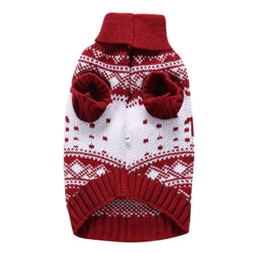 Pet Knitted Sweater Pet Plus Pullover