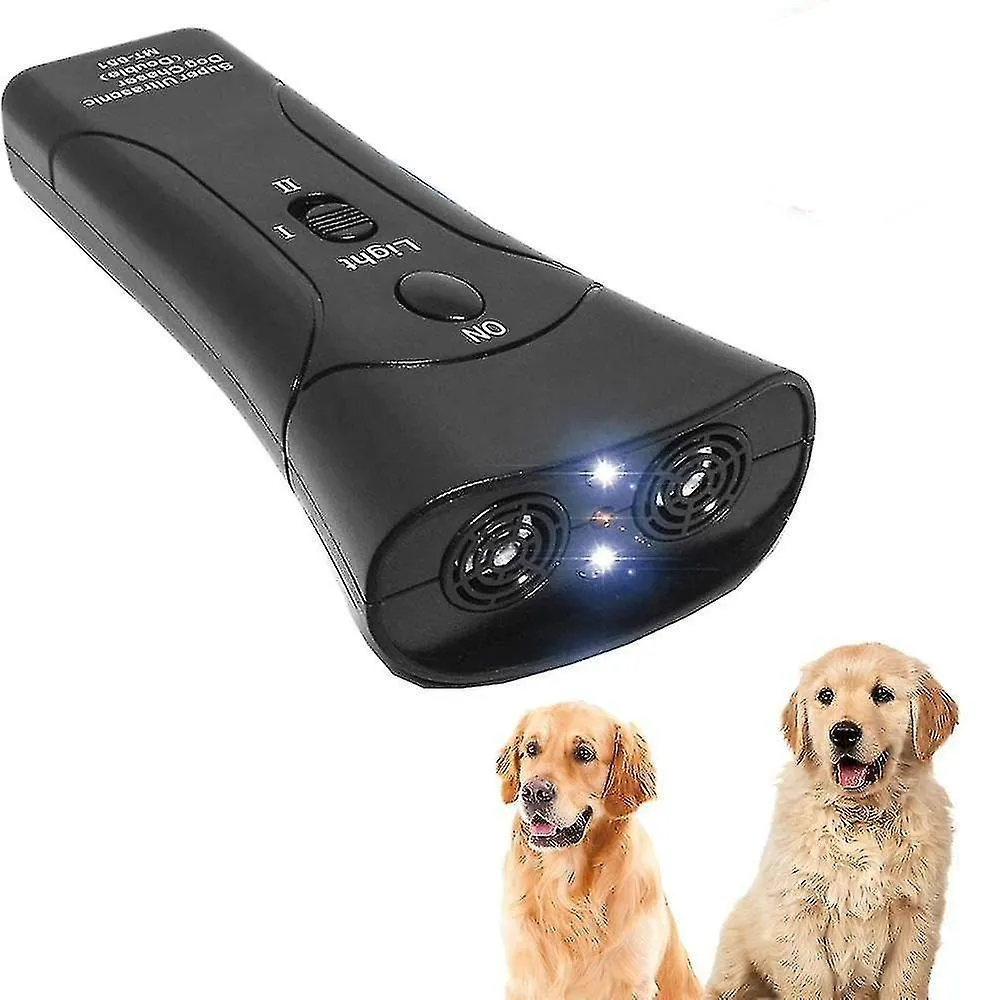 Pet training clickers treat dispensers pet dog repeller anti barking stop bark training device trainer black