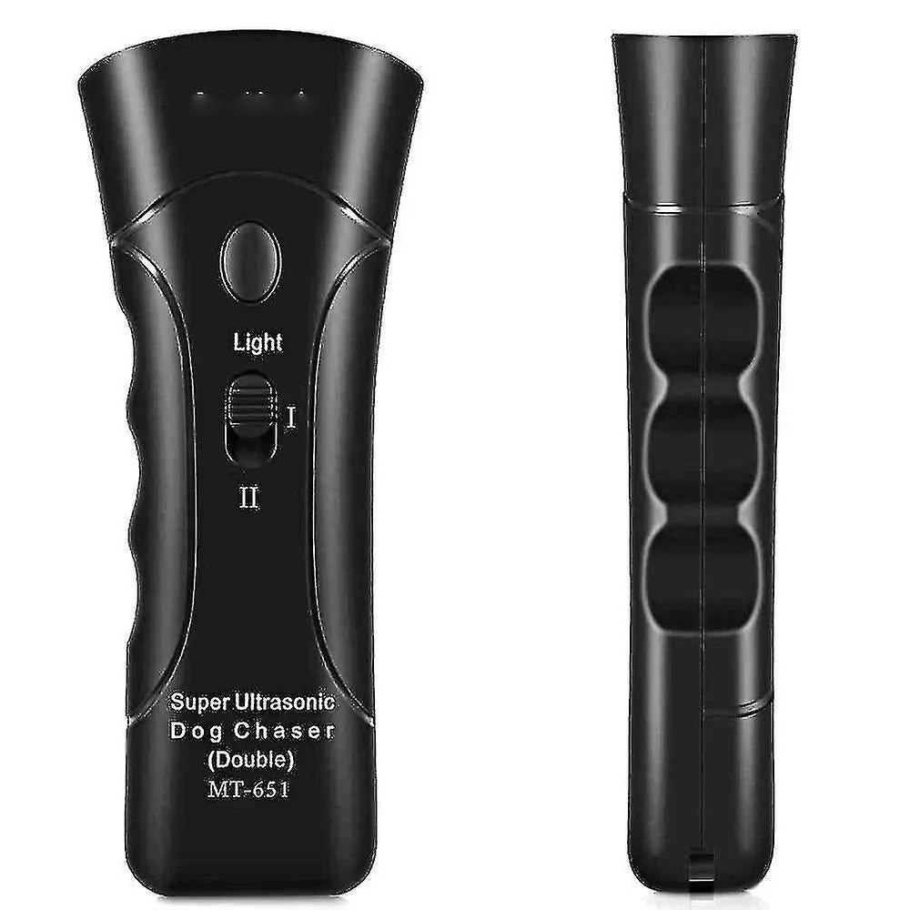 Pet training clickers treat dispensers pet dog repeller anti barking stop bark training device trainer black